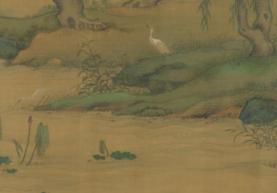 图片[2]-Birds Frolicking by Lotus Banks-China Archive